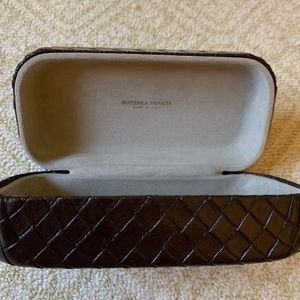 Bottega Veneta Sunglasses Case leather